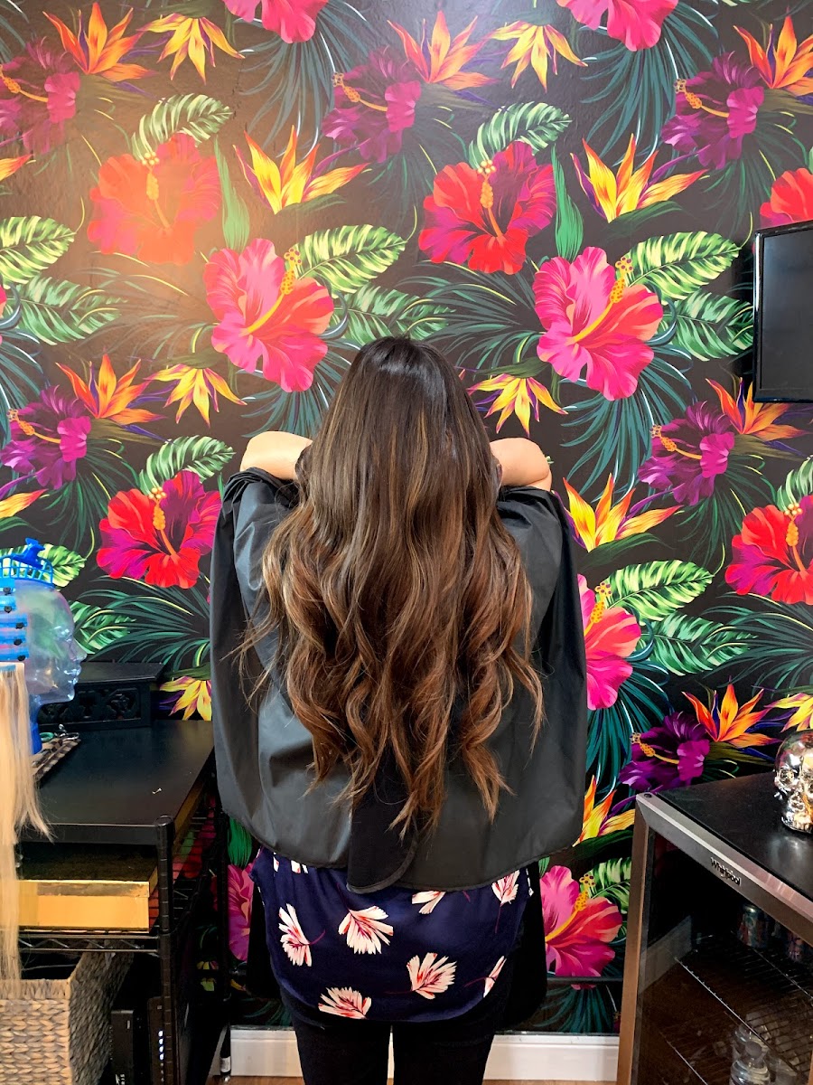 Hand-tied install